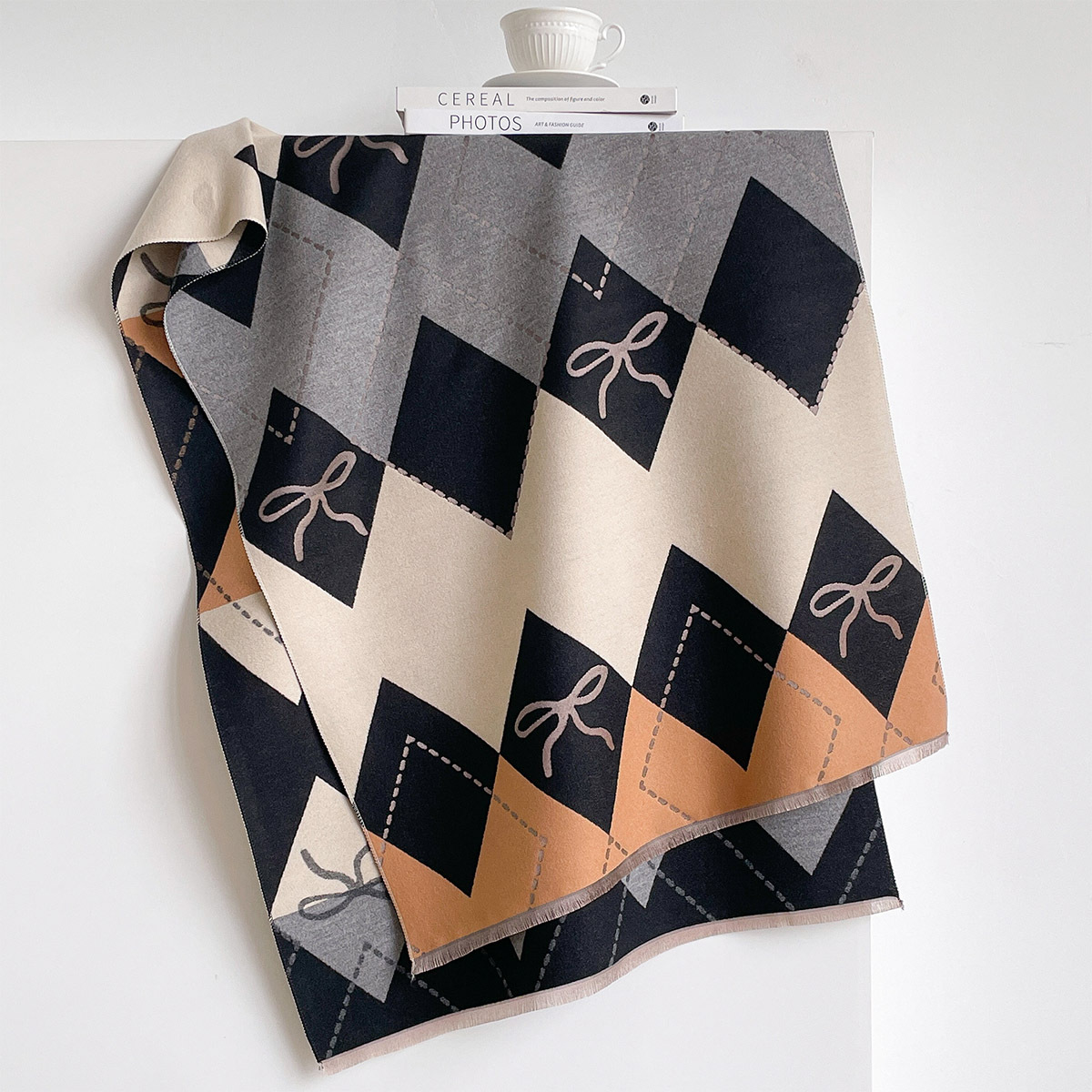 Women Imitation Cashmere Scarf - Pashmina Wrap Large recension och pris