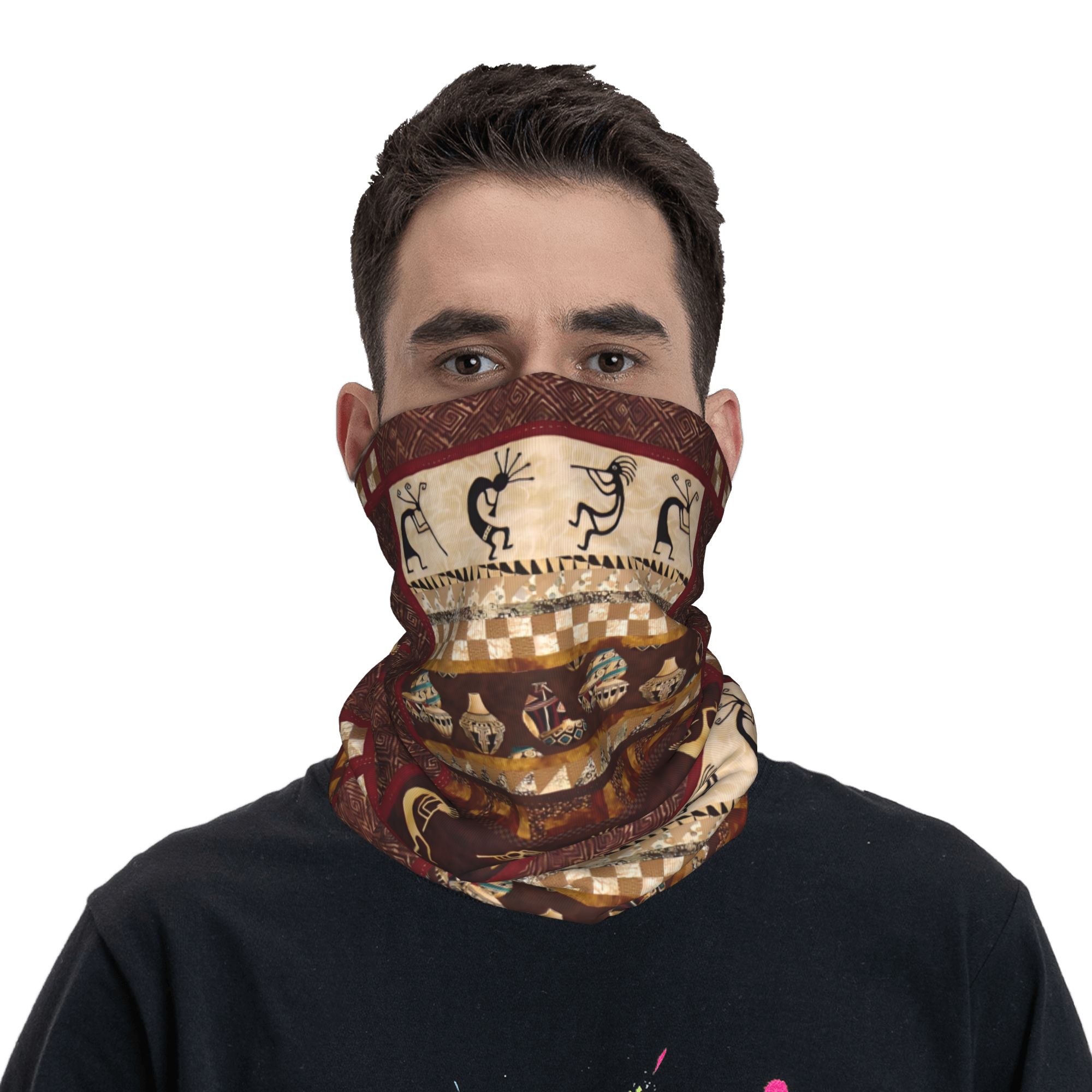 Custom Kokopelli Winter Headba - Neck Warmer Tube recension och pris