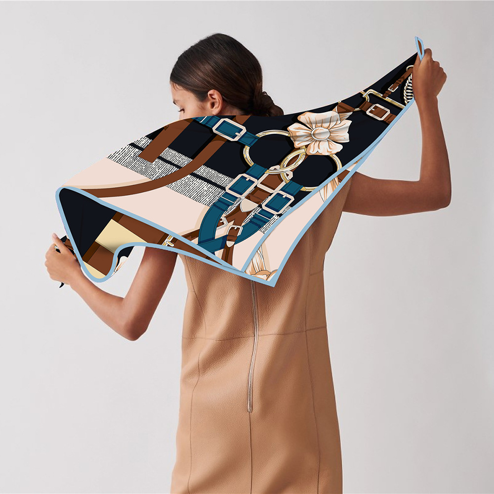 90cm New Design Belt Twill Sil - Face Scarf Mask recension och pris