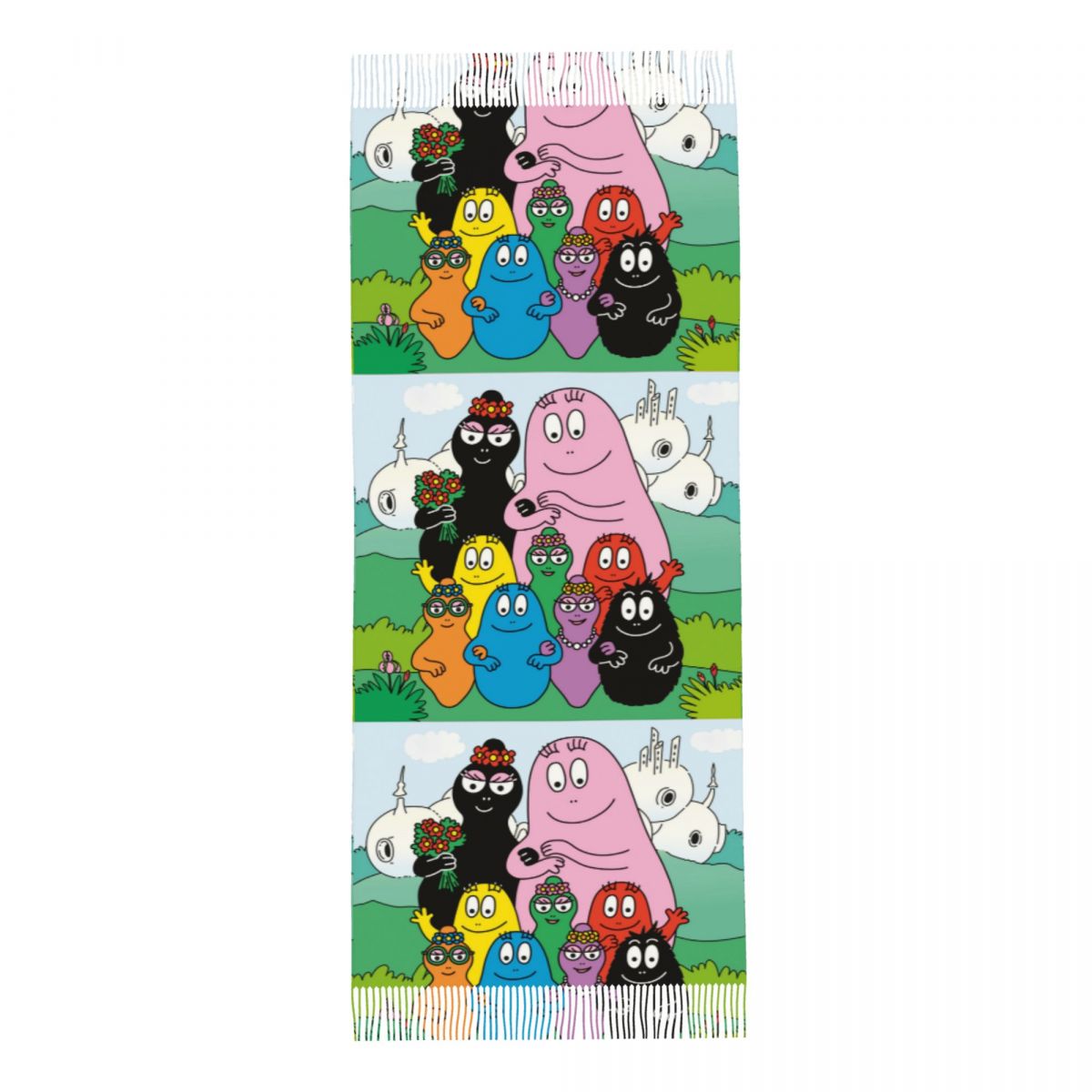 Les Barbapapa Family Shawls Wr - Pashmina Wrap Large recension och pris