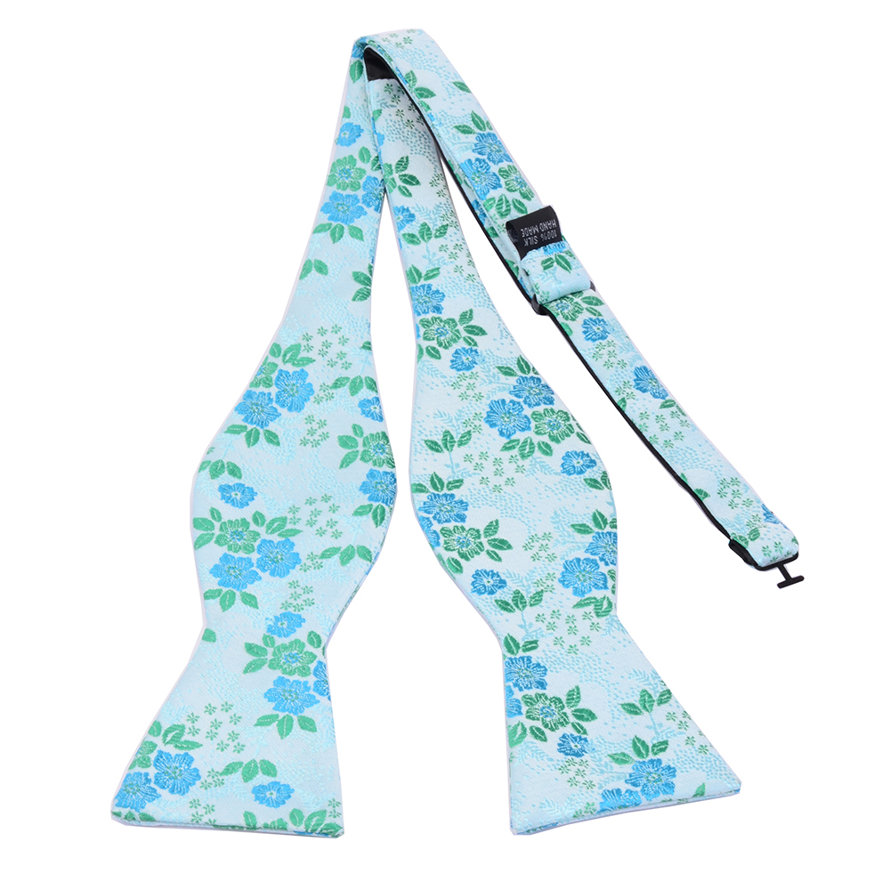 RBOCOTT Floral Self Tie Bow Ti - Silk Tie Striped recension och pris