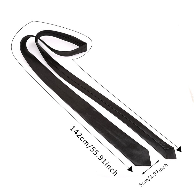 Fashion Elegant Solid Color Ne - Skinny Tie Men recension och pris