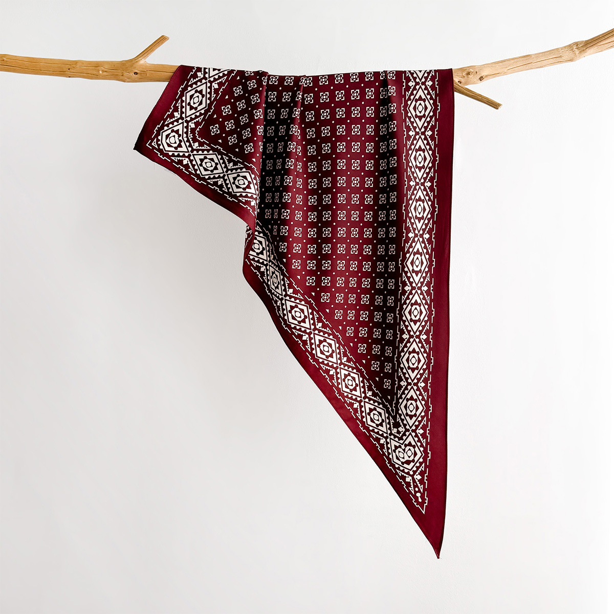 Retro Printed Square Scarf For - Face Scarf Mask recension och pris