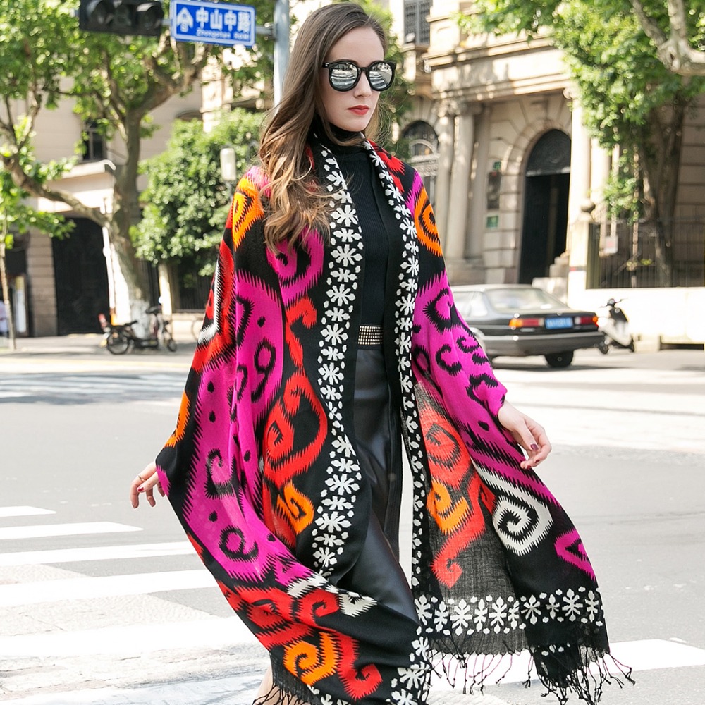 Fashion Scarves and Shawls Wom - Pashmina Wrap Large recension och pris