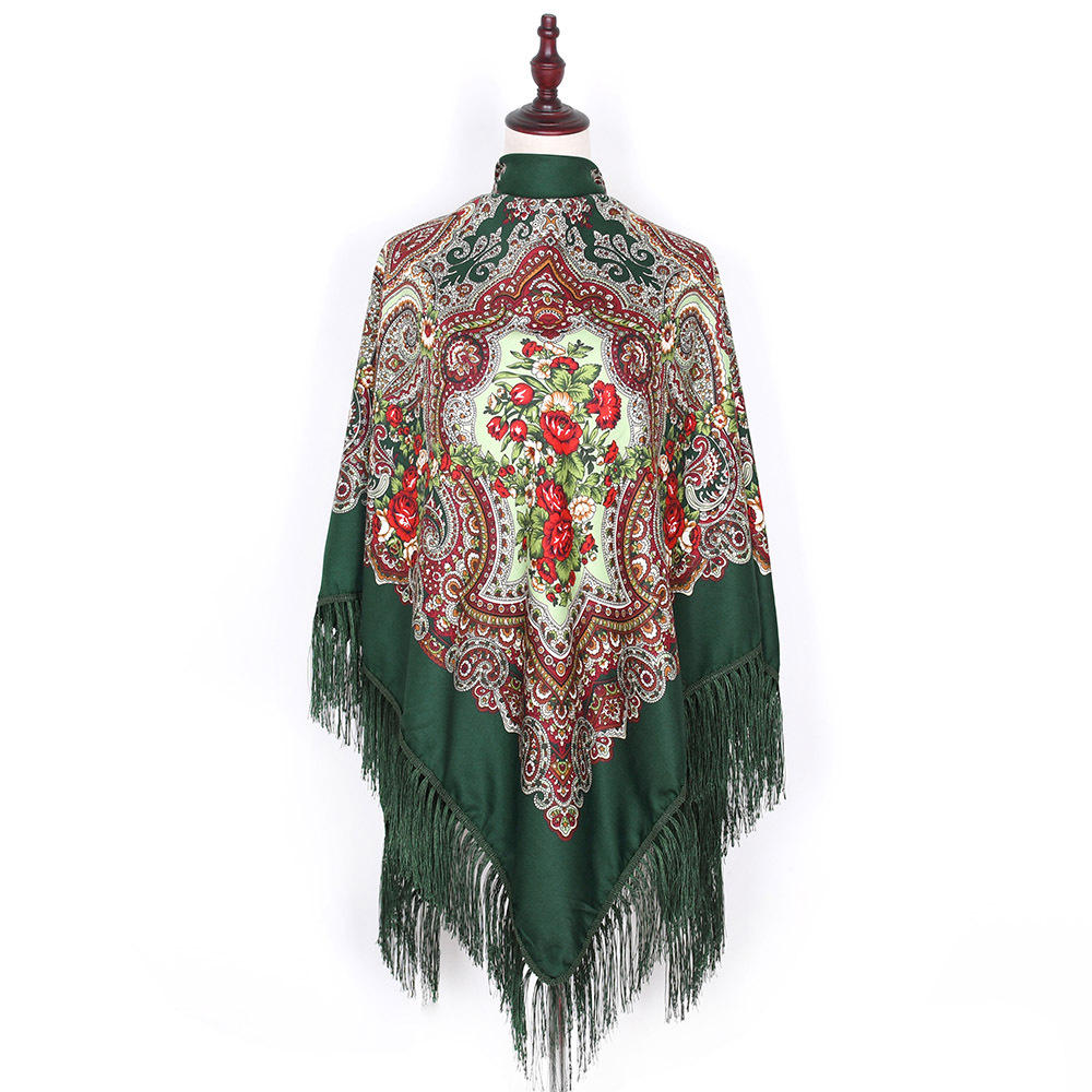 160*160cm Russian Scarf Women  - Bandana Cotton recension och pris