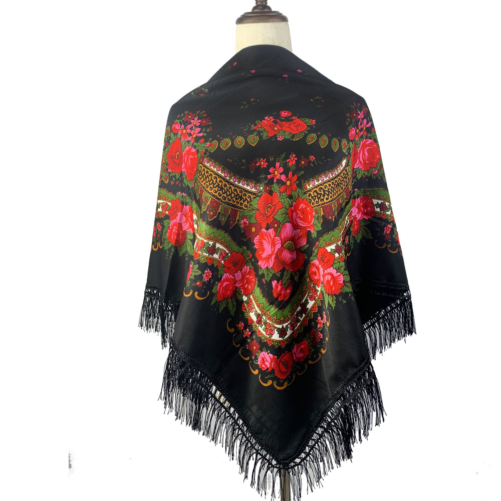 120*120cm Retro Floral Printed - Bandana Cotton recension och pris