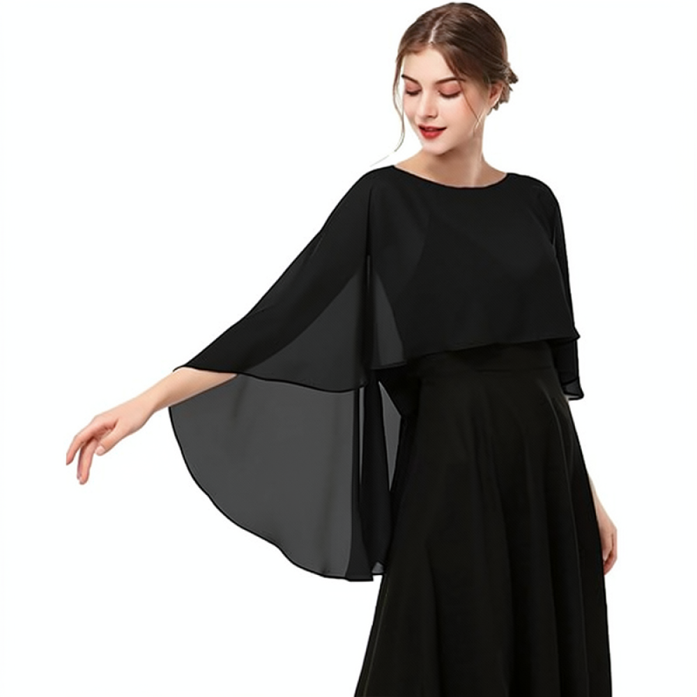 Women Fashion Chiffon Shawl El - Stole Wedding Shawl recension och pris