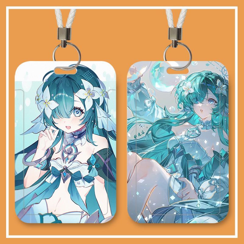 Anime  Vodyanitsa ID Card Hold - Lanyard Badge Holder recension och pris
