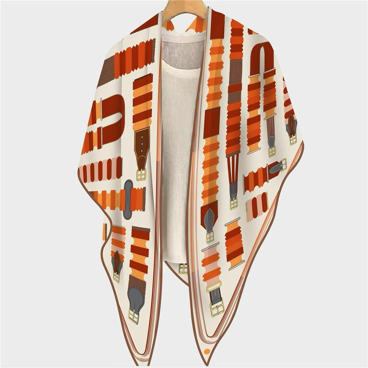 Triangle Cashmere Silk Scarf W - Pashmina Wrap Large recension och pris