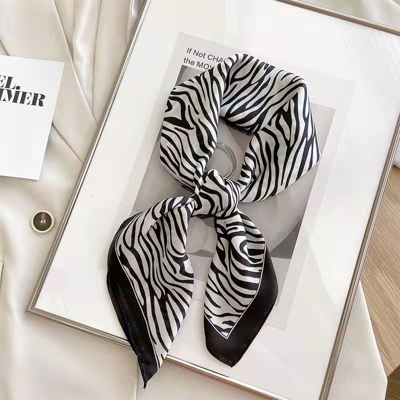 New Fashion Zebra Printed Squa - Face Scarf Mask recension och pris
