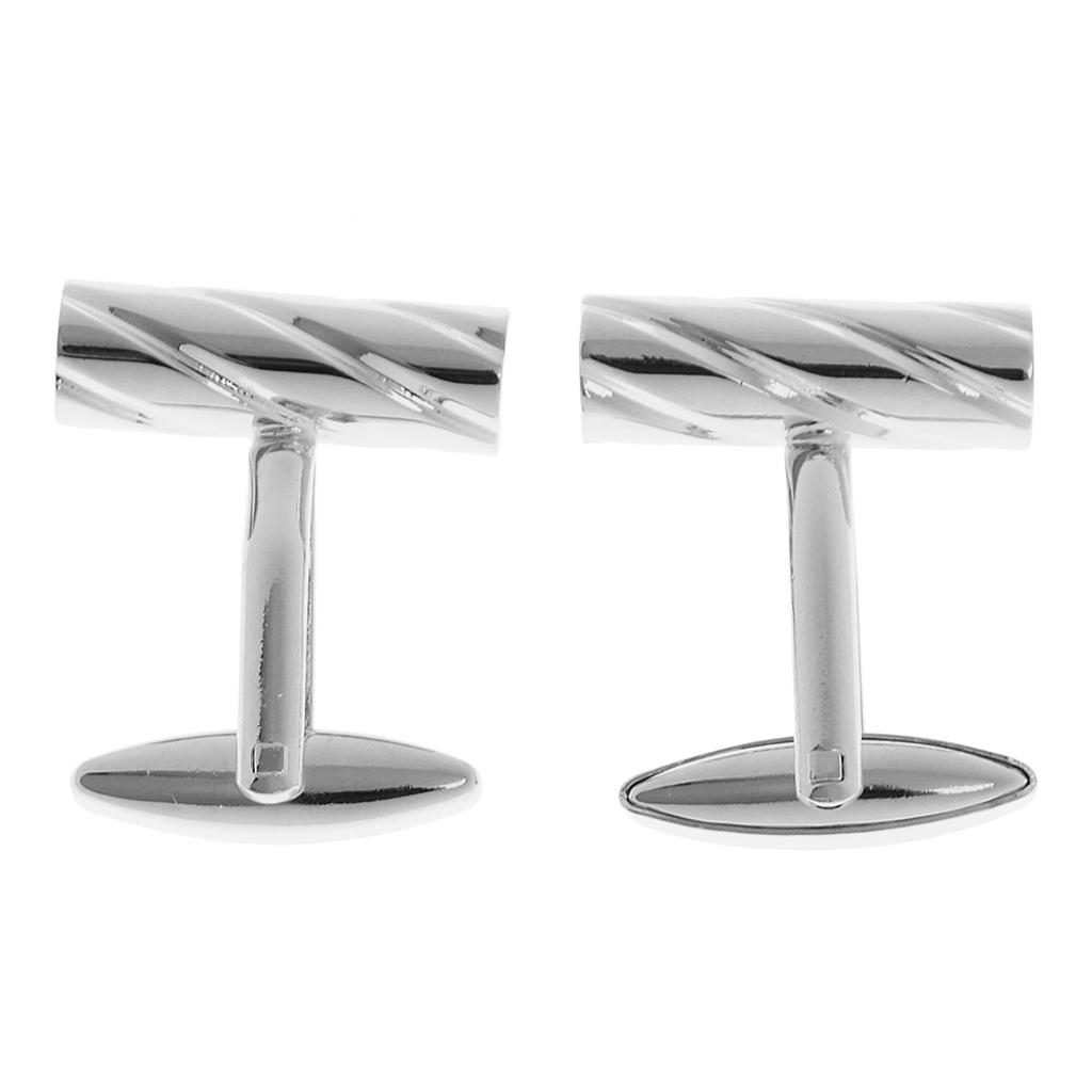 Fashion Conch Snail Cufflinks  - Tie Clip Silver recension och pris