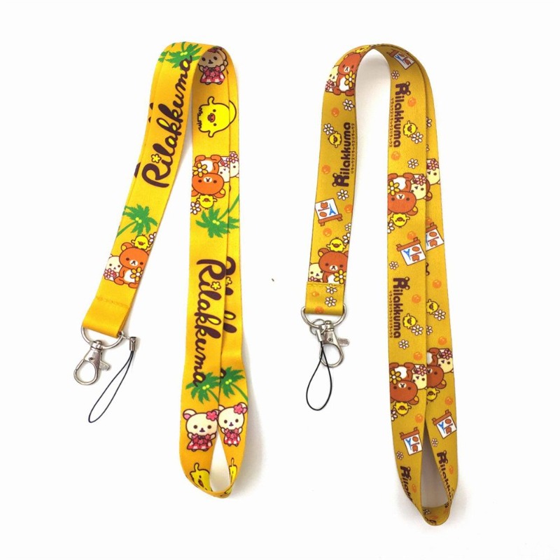 Kawaii Rilakkuma Anime Lanyard - Lanyard Badge Holder recension och pris