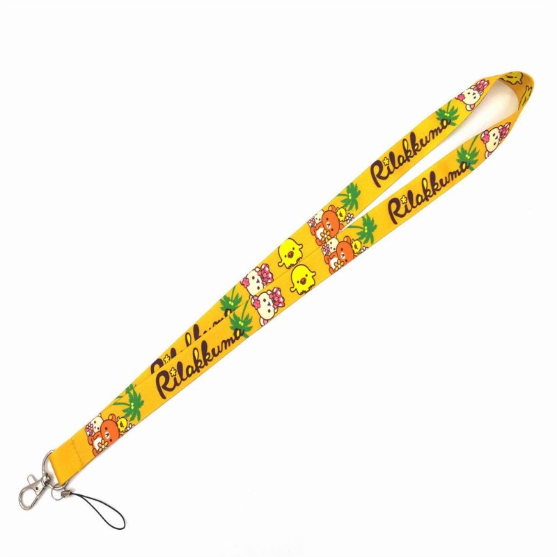 Kawaii Rilakkuma Anime Lanyard - Lanyard Badge Holder recension och pris
