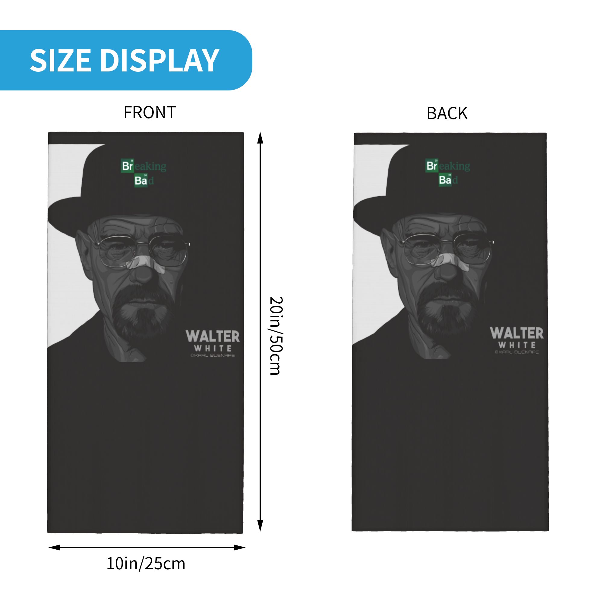 Custom Cool Breaking Bad Walte - Neck Warmer Tube recension och pris