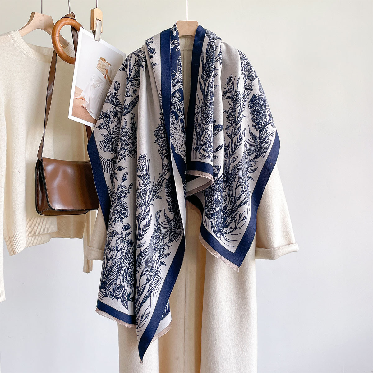 Imitation Cashmere Scarf Women - Pashmina Wrap Large recension och pris