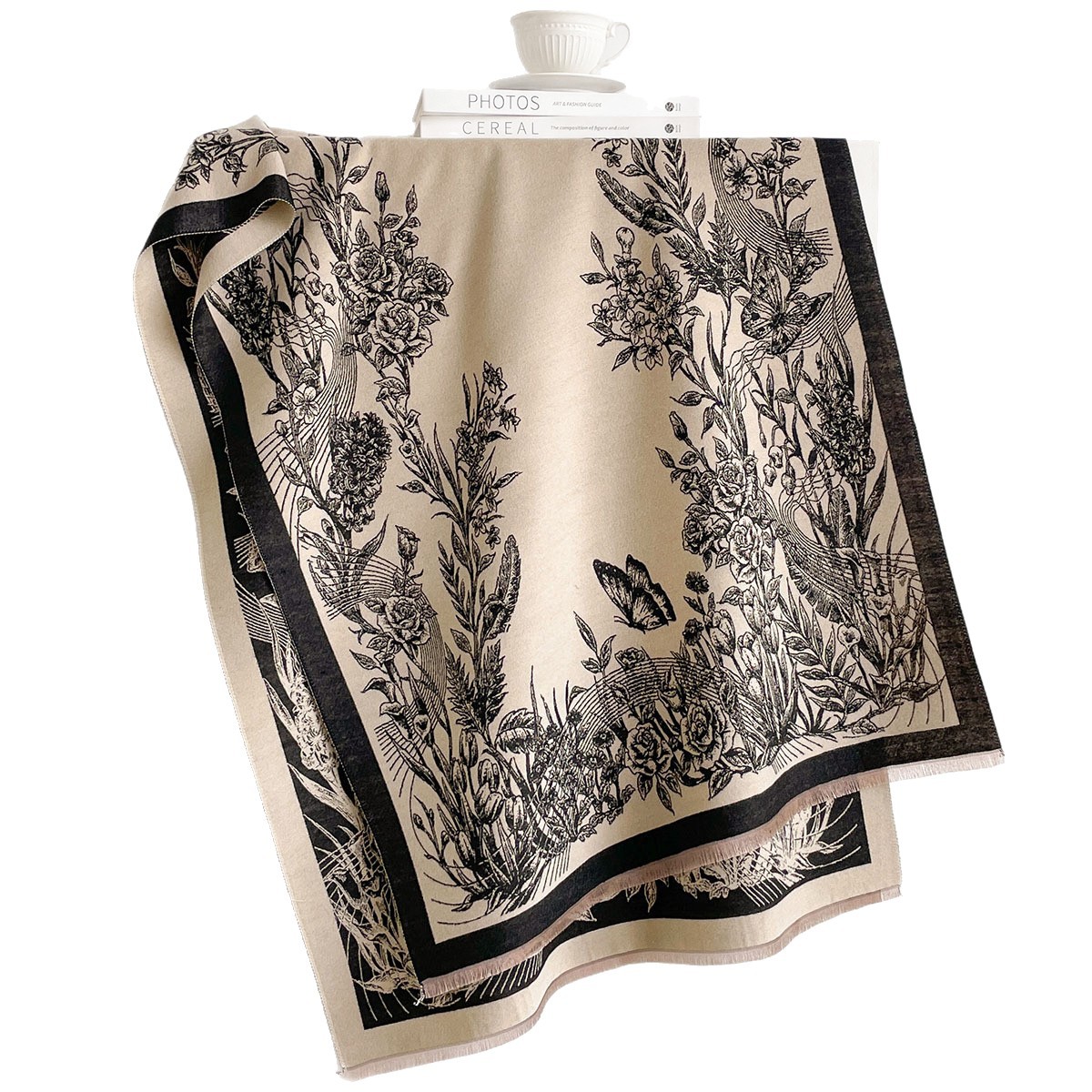 Imitation Cashmere Scarf Women - Pashmina Wrap Large recension och pris