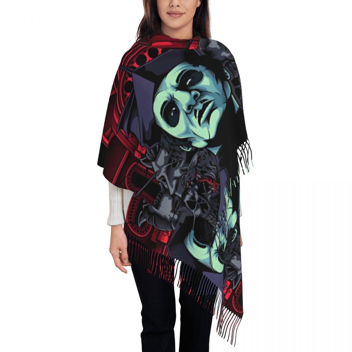 Ghost Band Shawl Wrap for Wome - Pashmina Wrap Large recension och pris