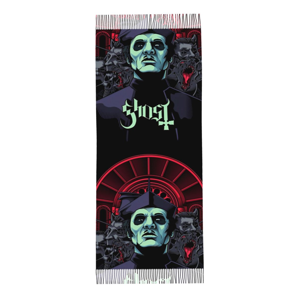Ghost Band Shawl Wrap for Wome - Pashmina Wrap Large recension och pris